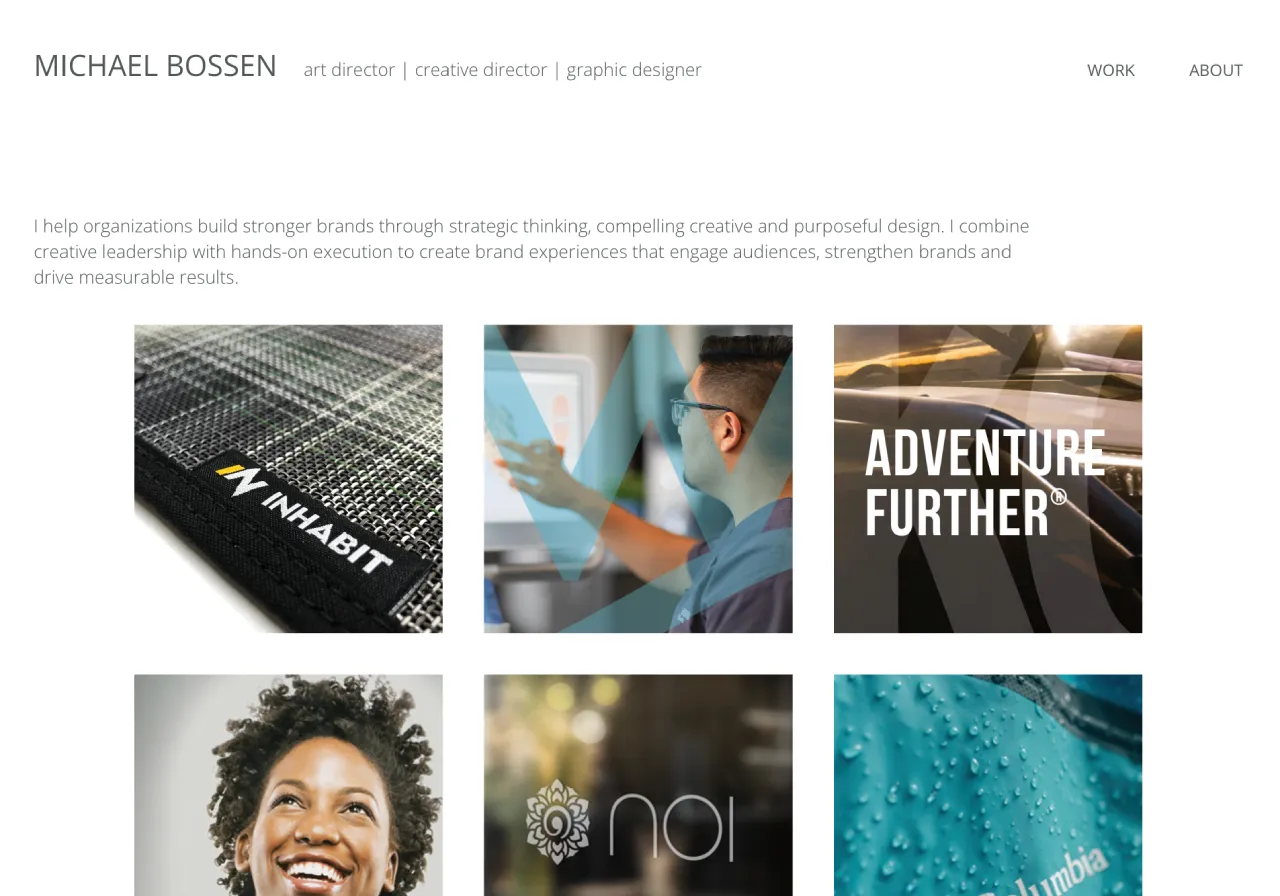 Michael Bossen Website